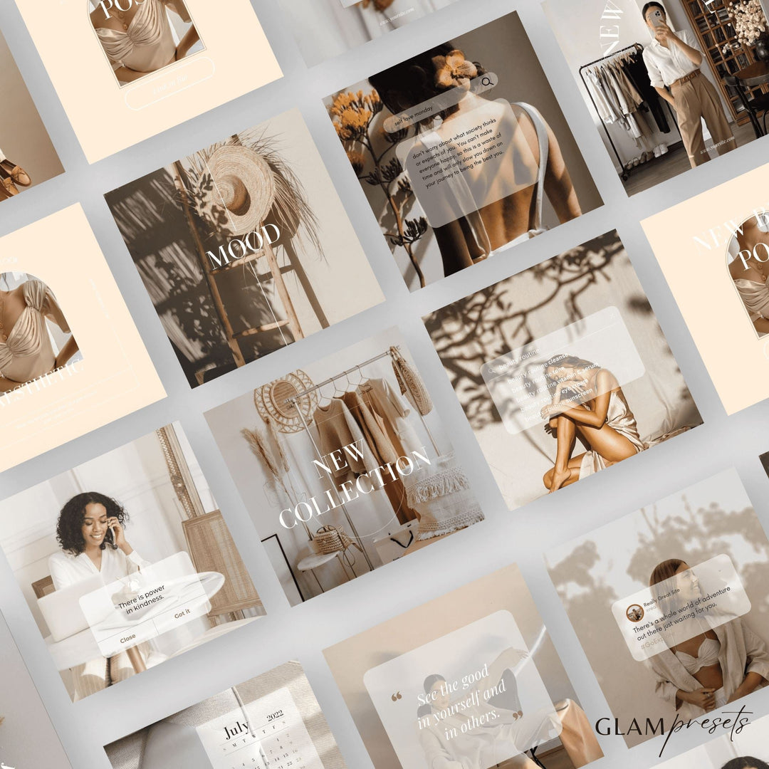 Lifestyle Canva Template Glampresets