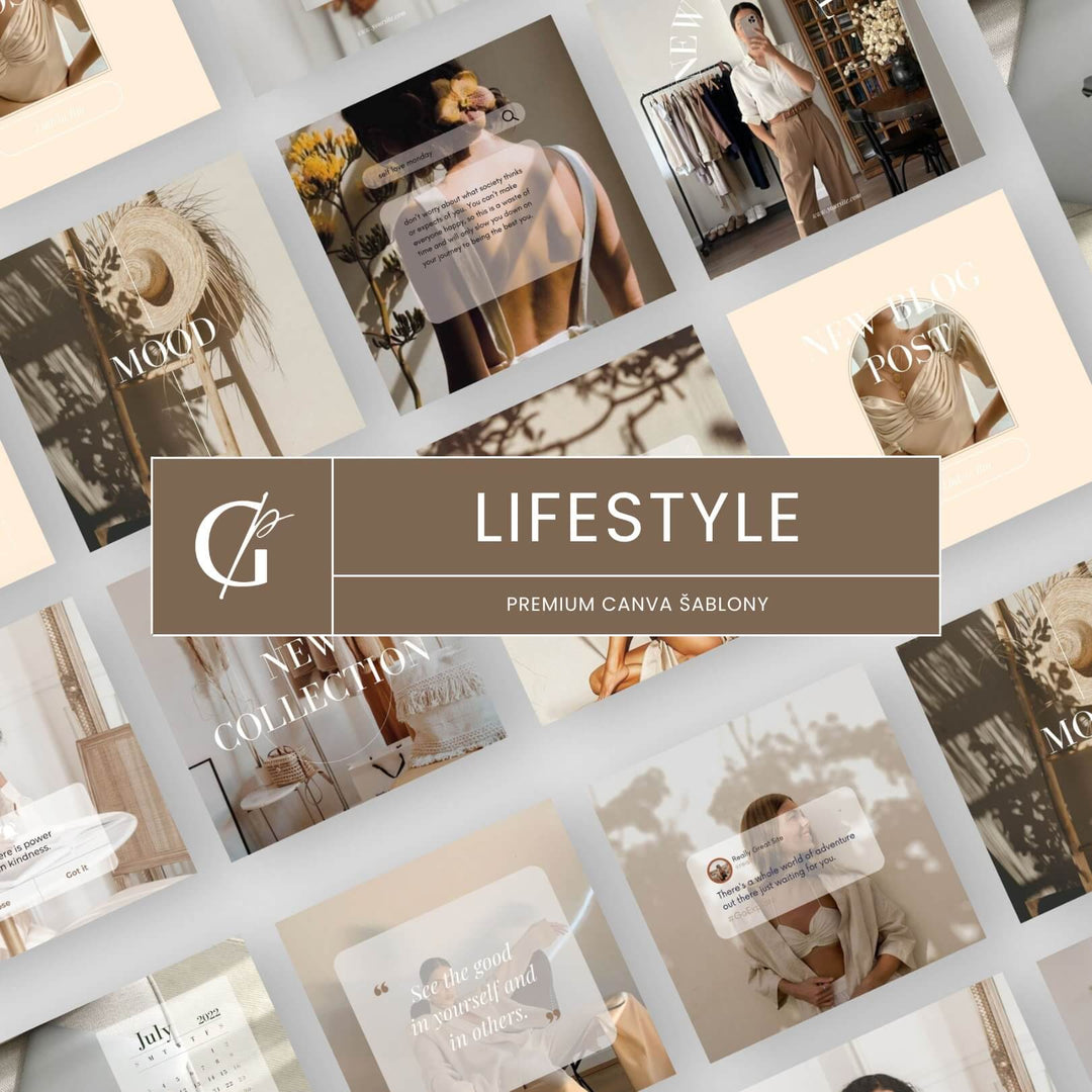 Lifestyle Canva templates